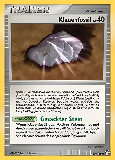 Klauenfossil