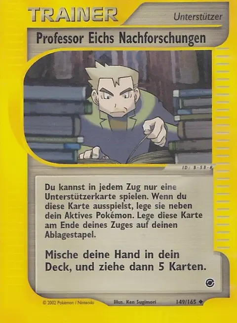 Professor Eichs Nachforschunge