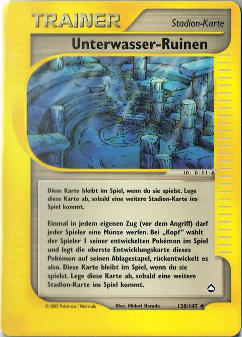 Unterwasser-Ruinen