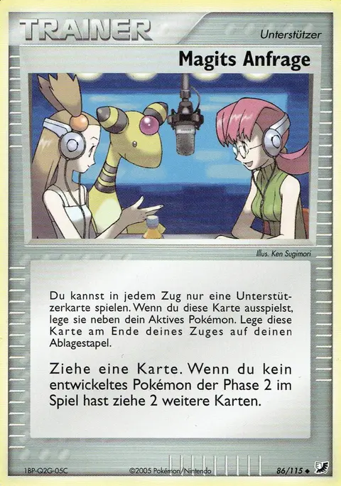Magits Anfrage
