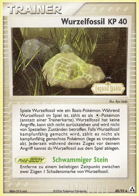 Wurzelfossil