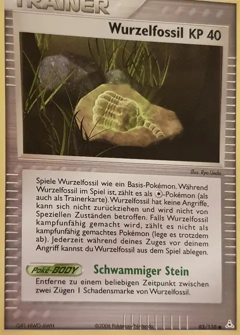 Wurzelfossil