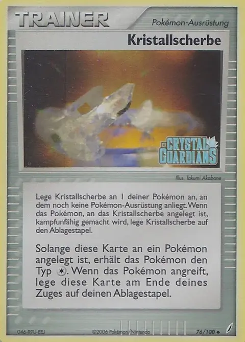 Kristallscherbe