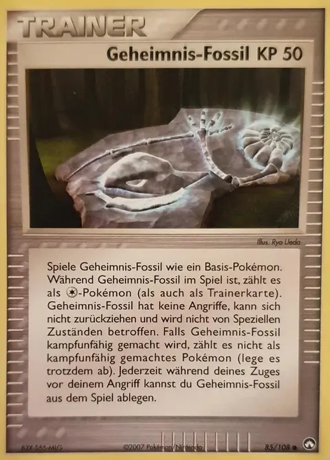 Geheimnis-Fossil
