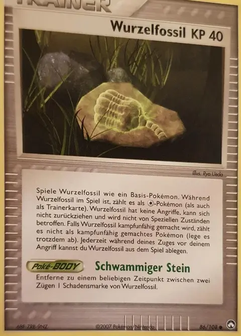 Wurzelfossil