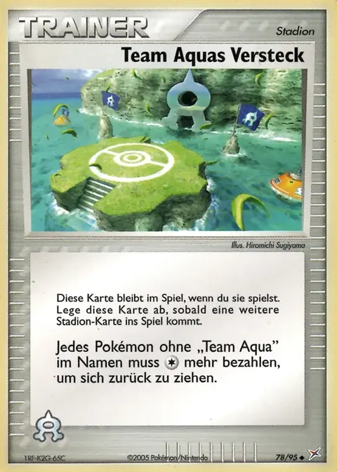 Team Aquas Versteck
