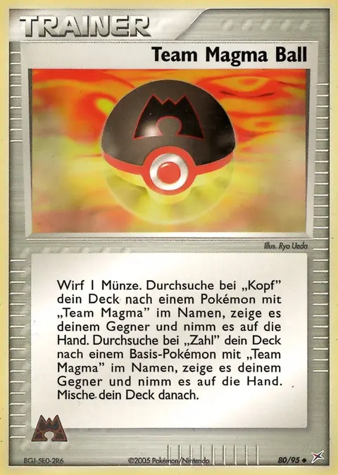 Team Magma Ball