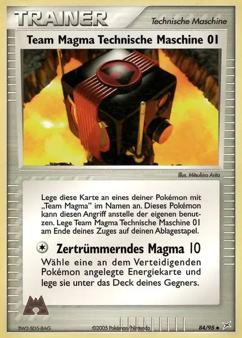 Team Magma Technische Maschine