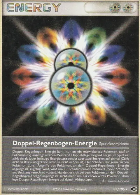 Doppelte Regenbogen Energie