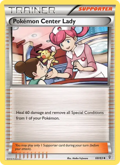 Pokémon Center Dame
