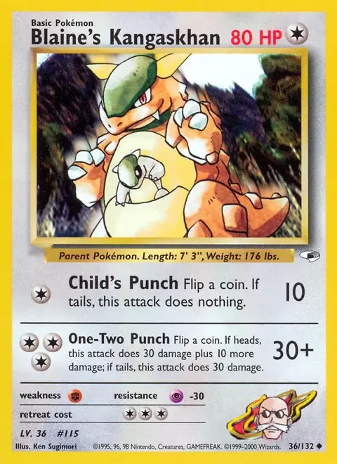 Blaine's Kangaskhan