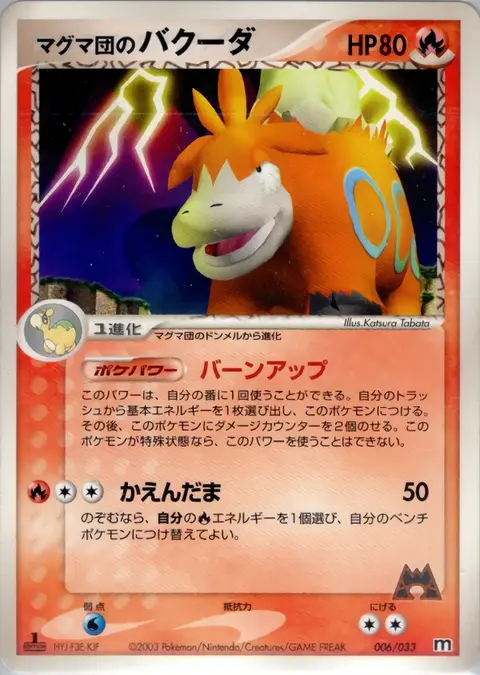 Team Magmas Camerupt