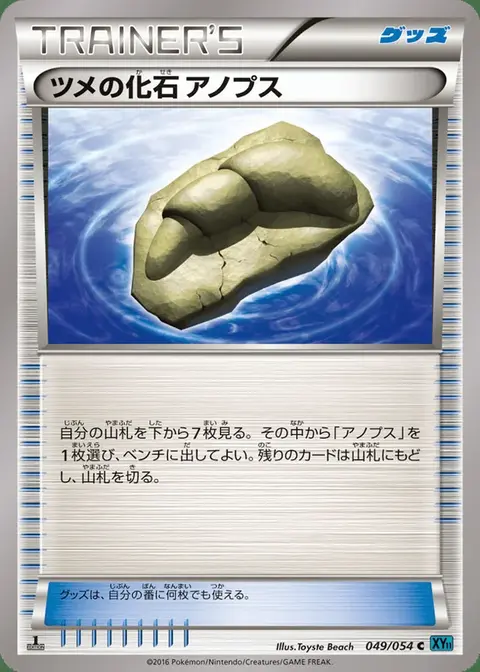 Anoriths Klauenfossil