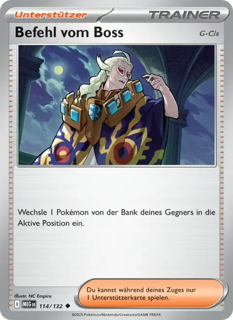 Befehl vom Boss
