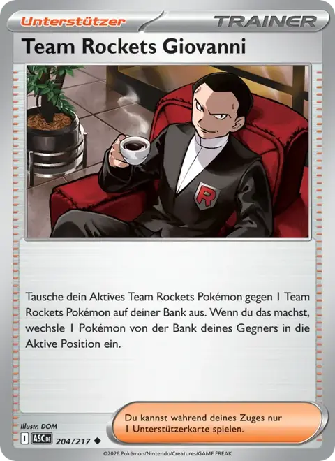 Team Rockets Giovanni