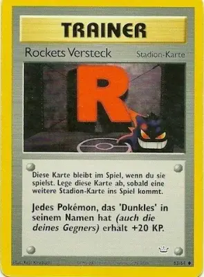 Rockets Versteck