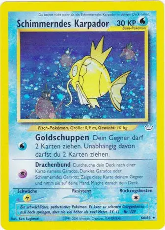 Schimmerndes Karpador