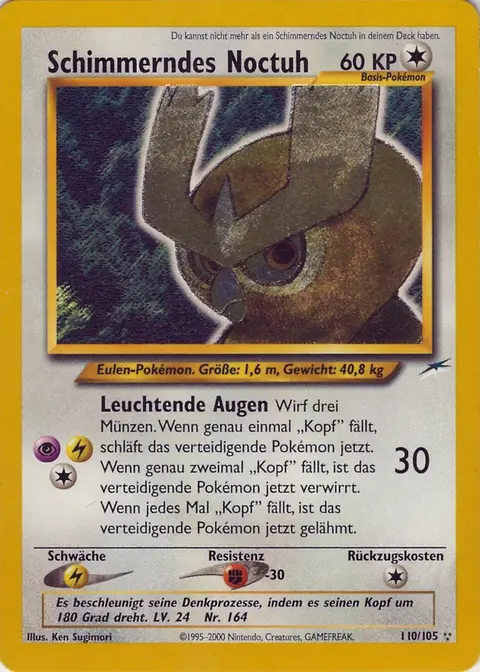 Schimmerndes Noctuh