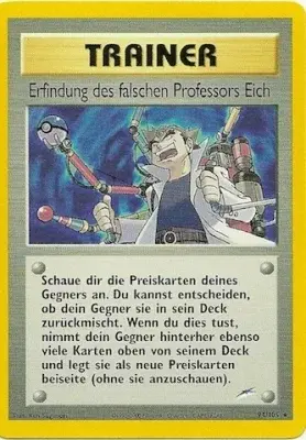 Erfindung des falschen Professor Eich