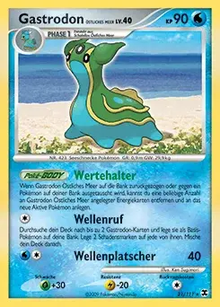 Gastrodon Östliches Meer