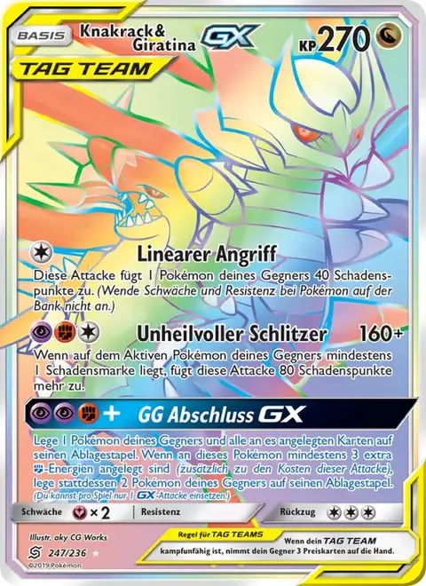 Knakrack & Giratina GX