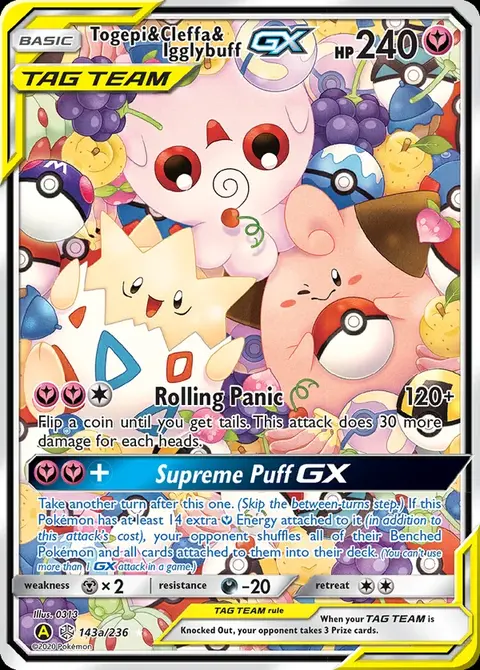 Togepi & Pii & Fluffeluff-GX