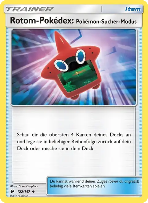 Rotom-Pokédex: Pokémon-Sucher-Modus