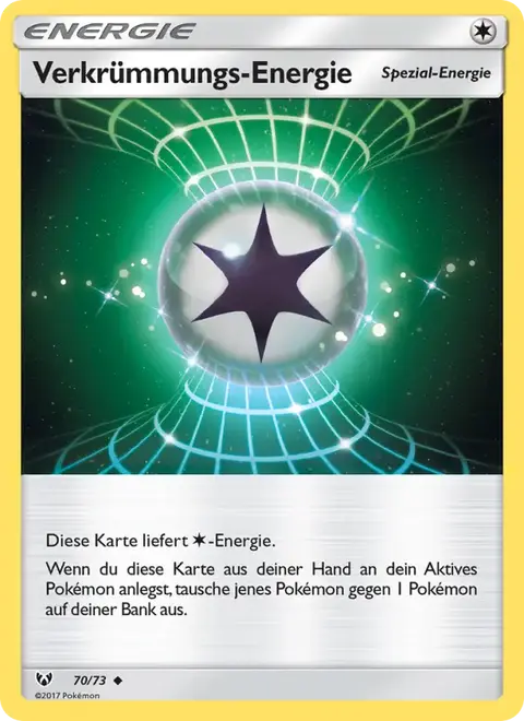 Verkrümmungs-Energie