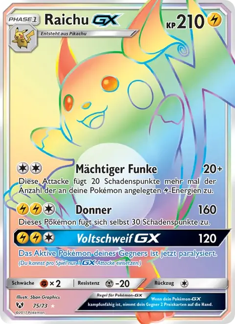 Raichu GX