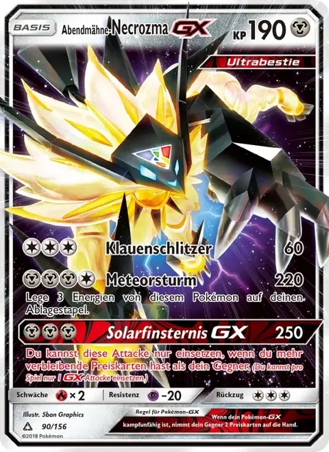 Abendmähne-Necrozma GX