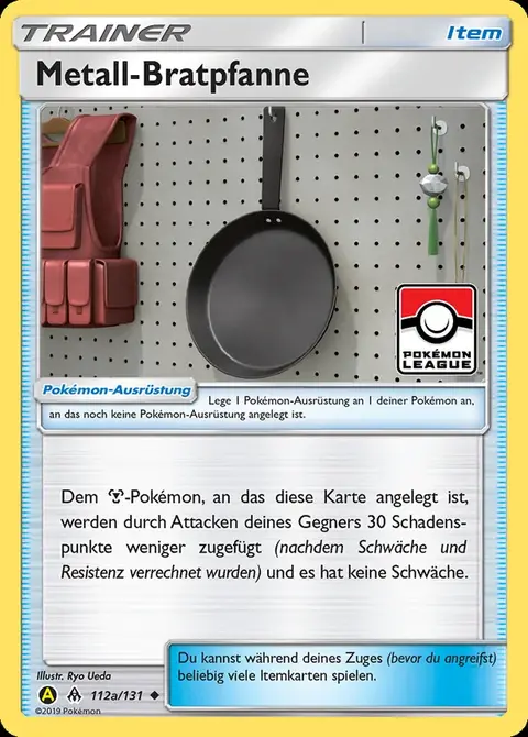 Metall-Bratpfanne