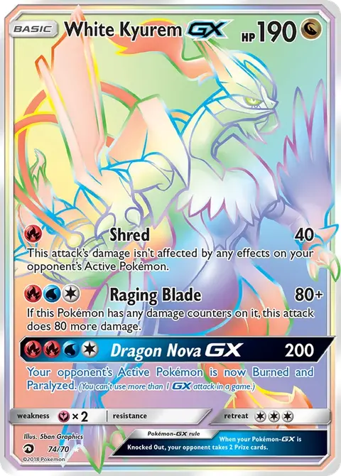 Weißes Kyurem GX