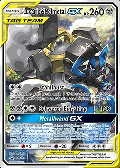 Lucario & Melmetal GX