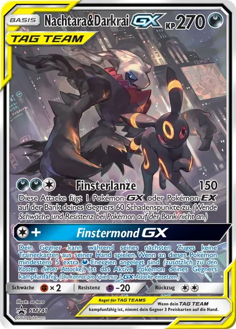 Nachtara & Darkrai GX