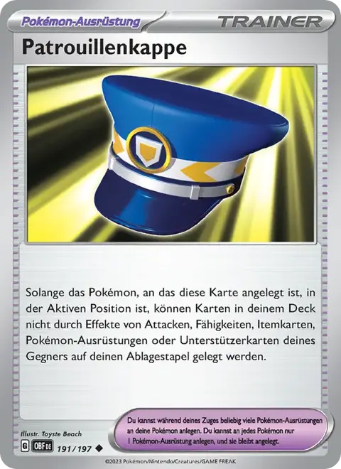 Patrouillenkappe