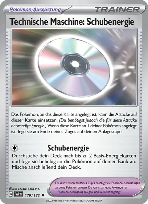 Technische Maschine: Schubenergie