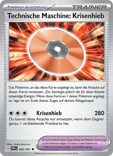 Technische Maschine: Krisenhieb