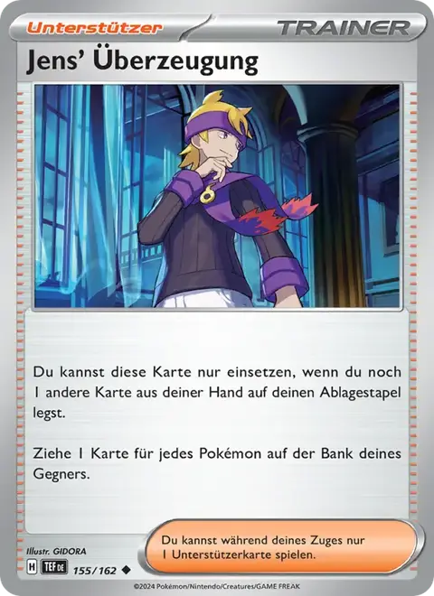 Jens' Überzeugung