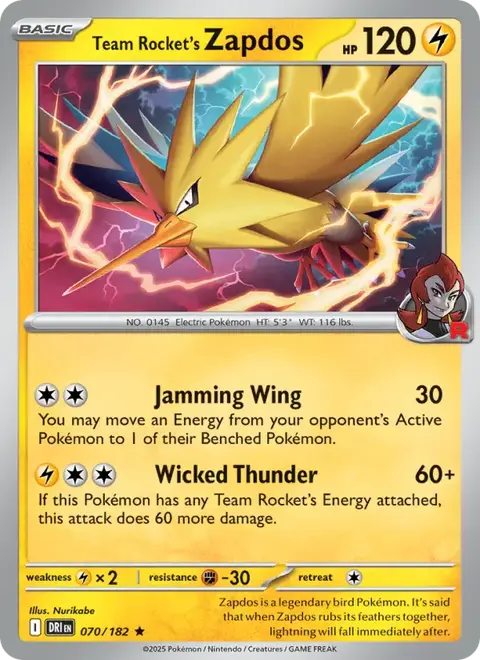Team Rockets Zapdos