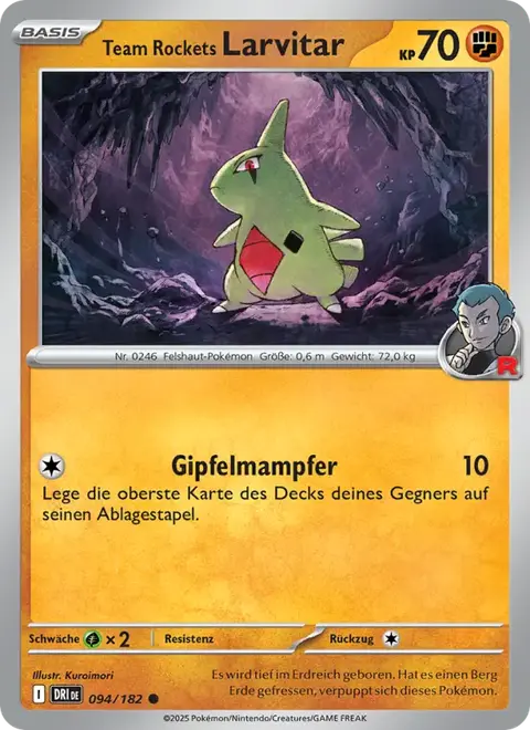 Team Rockets Larvitar