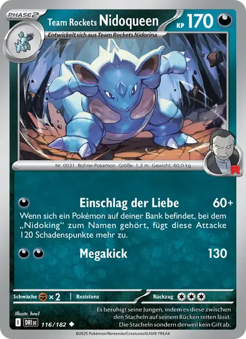 Team Rockets Nidoqueen