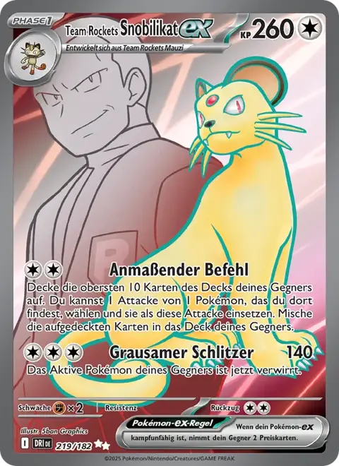 Team Rockets Snobilikat-ex