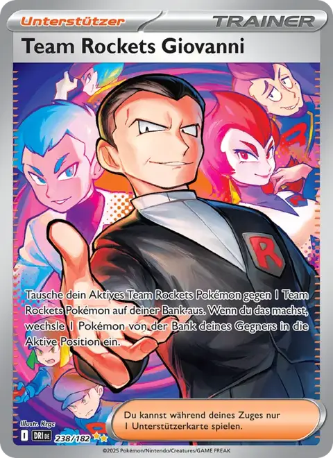 Team Rockets Giovanni