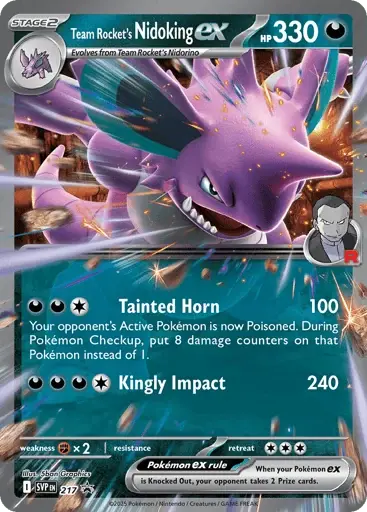 Team Rockets Nidoking-ex