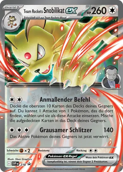 Team Rockets Snobilikat-ex