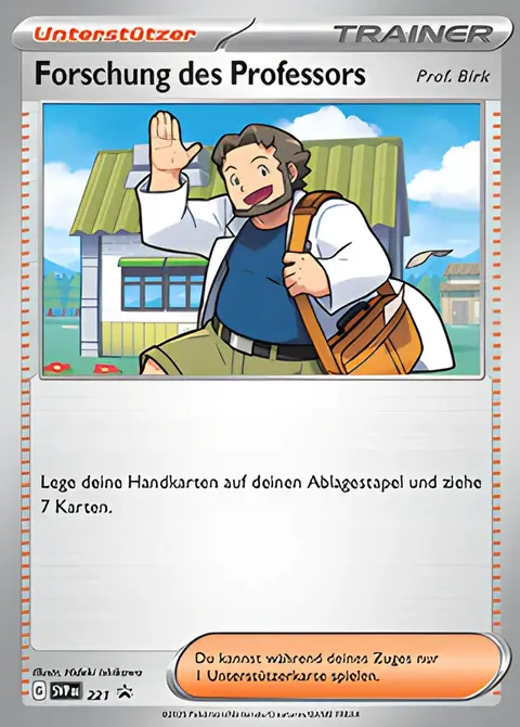 Forschung des Professors