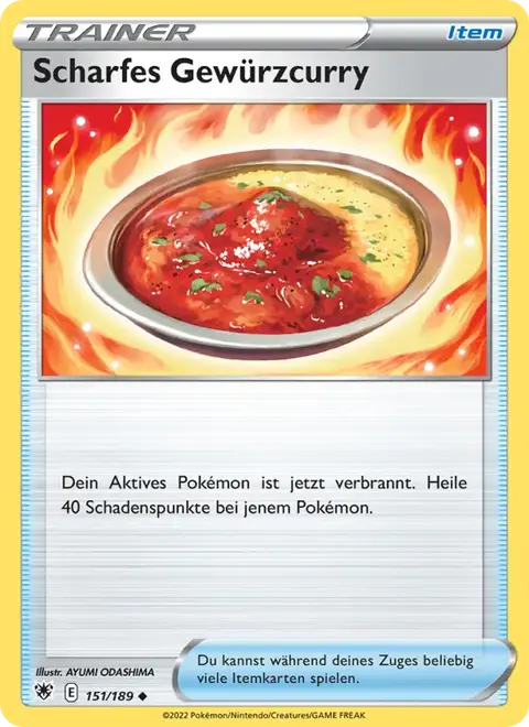 Scharfes Gewürzcurry