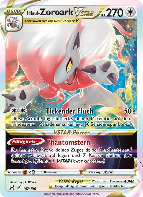 Hisui-Zoroark VSTAR