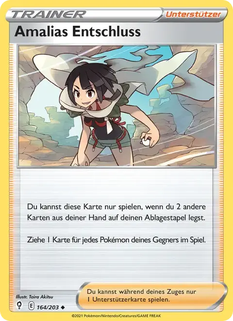 Amalias Entschluss