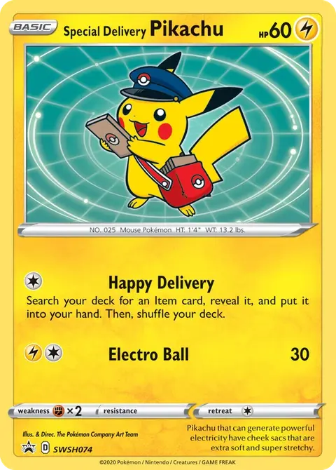 Eilbote Pikachu
